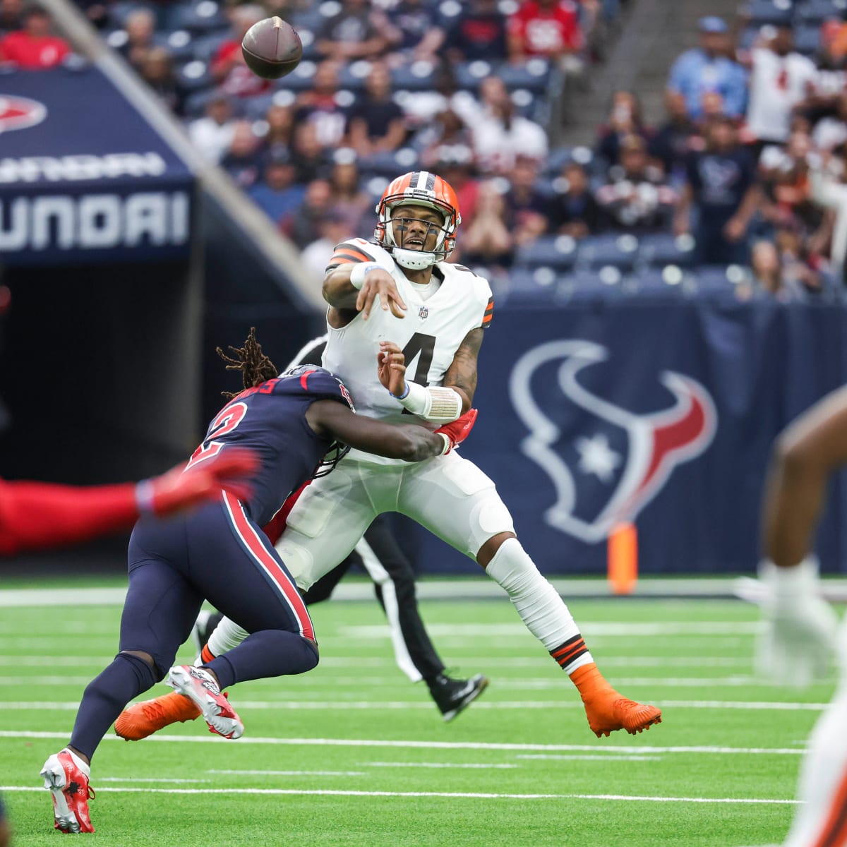 Sunday Night Football on NBC - Deshaun Watson is eligible to return in Week  13 when the Browns visit the Texans. Pro Football Talk has MORE:  bit.ly/3cbcAeO