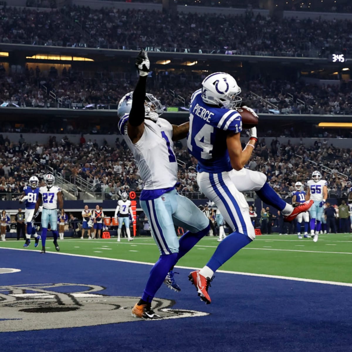 Indianapolis Colts wide receiver Alec Pierce (14) in action against the Philadelphia  Eagles during an NFL pre-season football game, Thursday, Aug. 24, 2023, in  Philadelphia. (AP Photo/Rich Schultz Stock Photo - Alamy