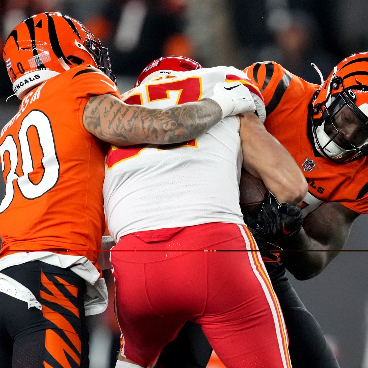 Bengals' Hayden Hurst on injury report ahead of Chiefs clash