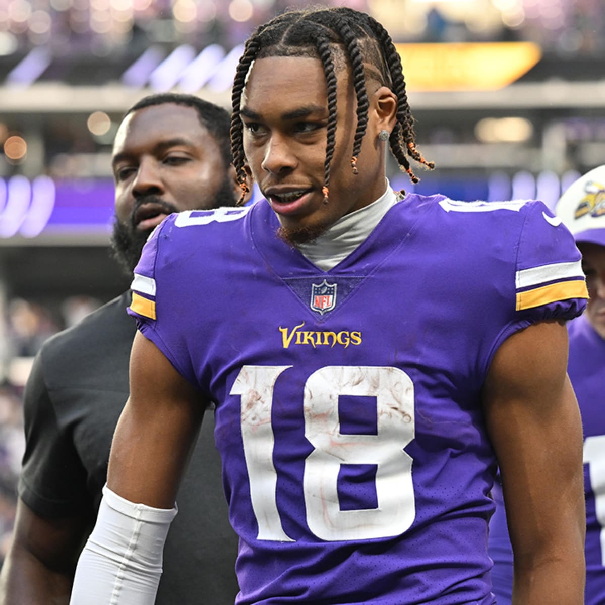 Justin Jefferson fantasy football, DFS outlook: What to do with the Vikings  WR in 2023 NFL Wild Card round - DraftKings Network