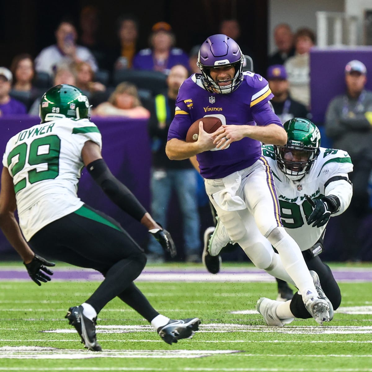 Vikings' Kirk Cousins needed to play sharp in the second half