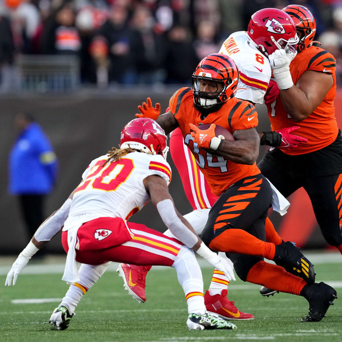 Chiefs vs. Bengals weather updates: How cold is it at Arrowhead Stadium for AFC  championship game