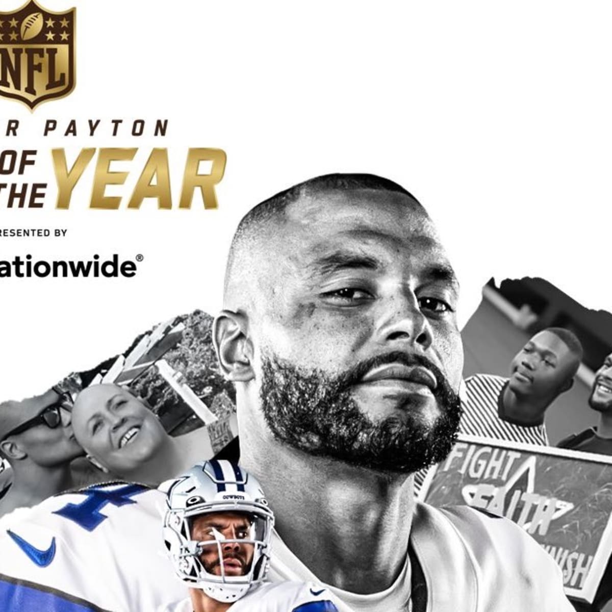 Cowboys' Prescott well-deserving Walter Payton Man of the Year Nominee