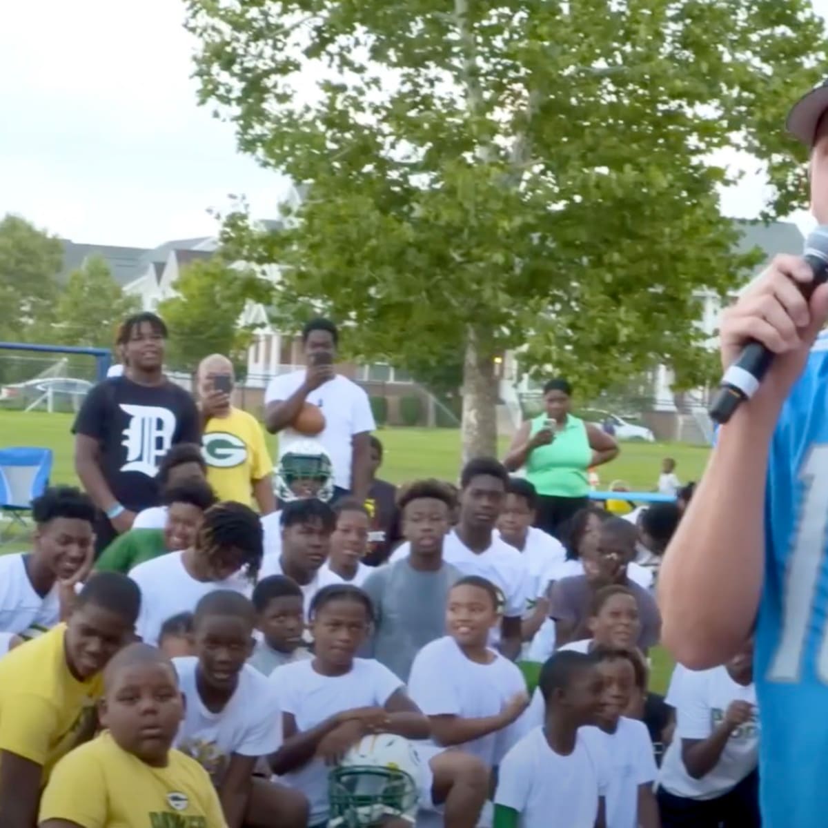 Jared Goff is Lions' Walter Payton Man of the Year nominee for