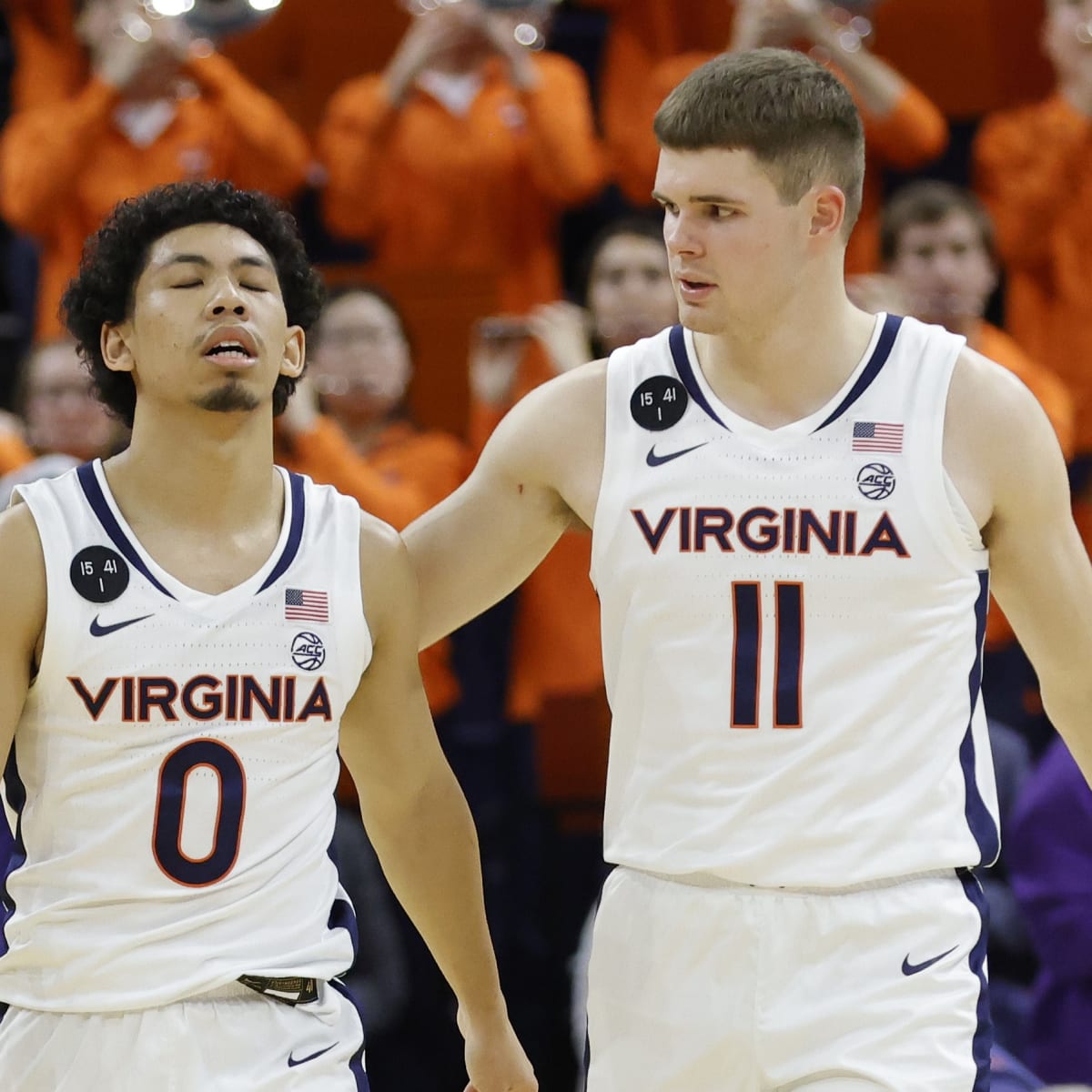 UVA basketball's Reece Beekman flashes at the NBA Combine