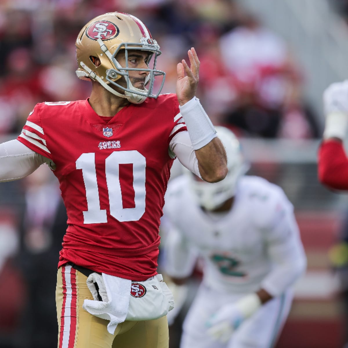 Report: 49ers' Jimmy Garoppolo Could Return for Playoffs; Out 7-8