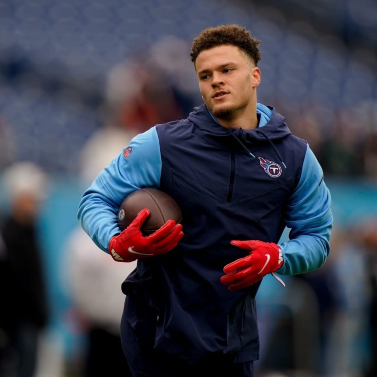 Tennessee Titans cornerback Elijah Molden (24) defends a pass intended for New  Orleans Saints wide r