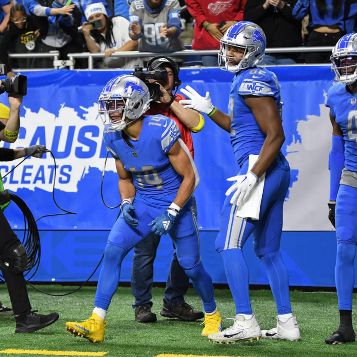 Detroit Lions' WR Amon-Ra St. Brown belongs with the best