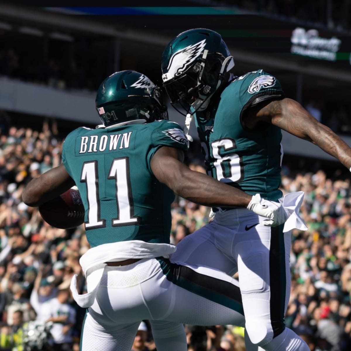 Miles Sanders, A.J. Brown on Brink of Something Special - Sports  Illustrated Philadelphia Eagles News, Analysis and More