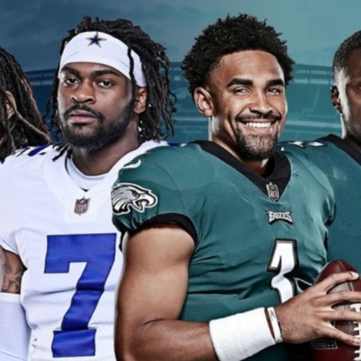 Cowboys Eagles Super Bowl chances ESPN 538 projections