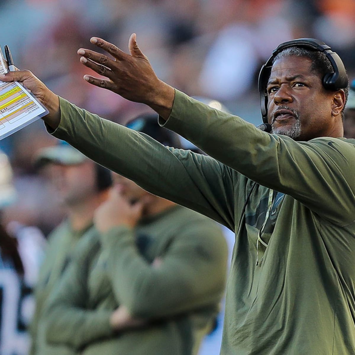 Steve Wilks building case to get Panthers full-time coaching job