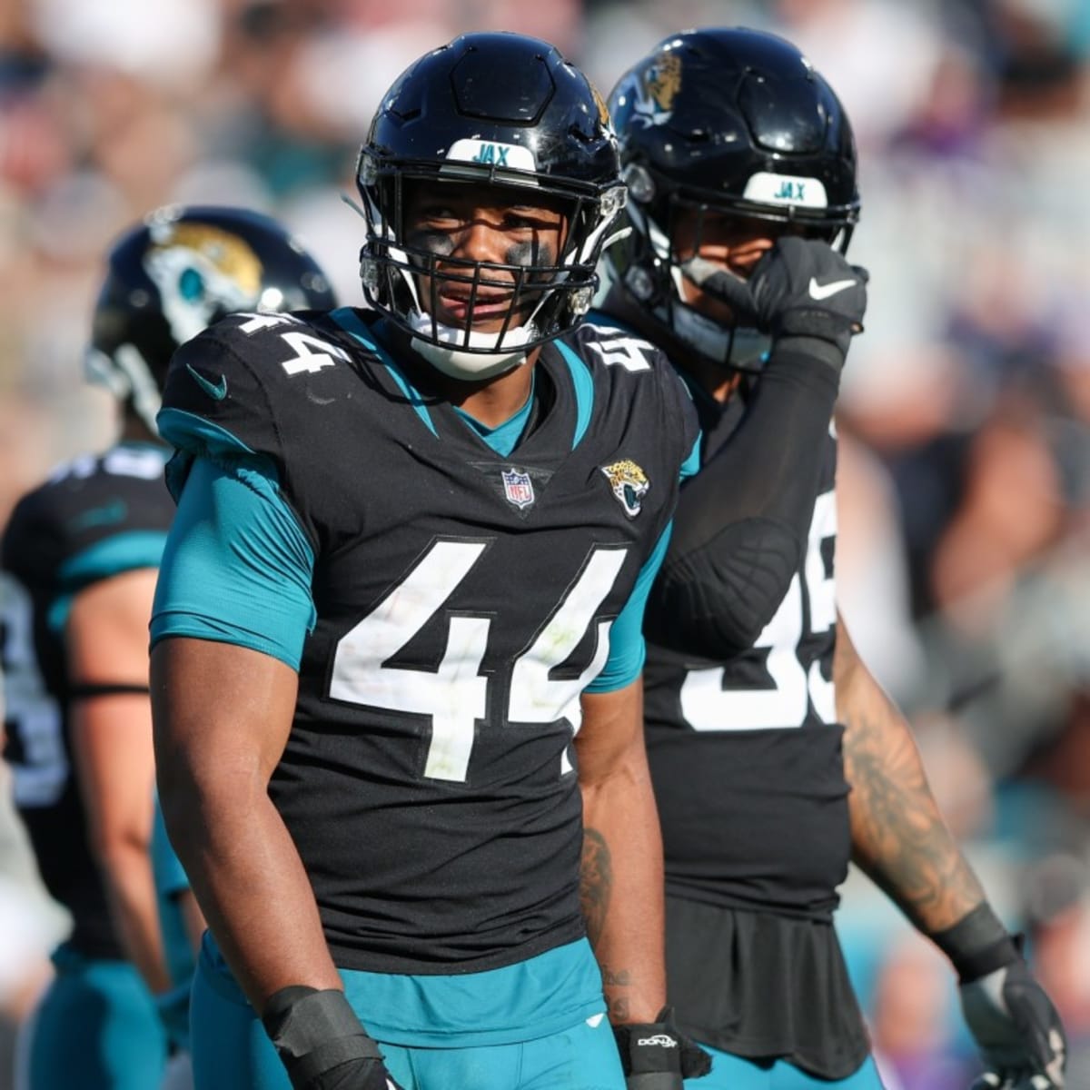 Linebacker Travon Walker of the Jacksonville Jaguars returns an News  Photo - Getty Images