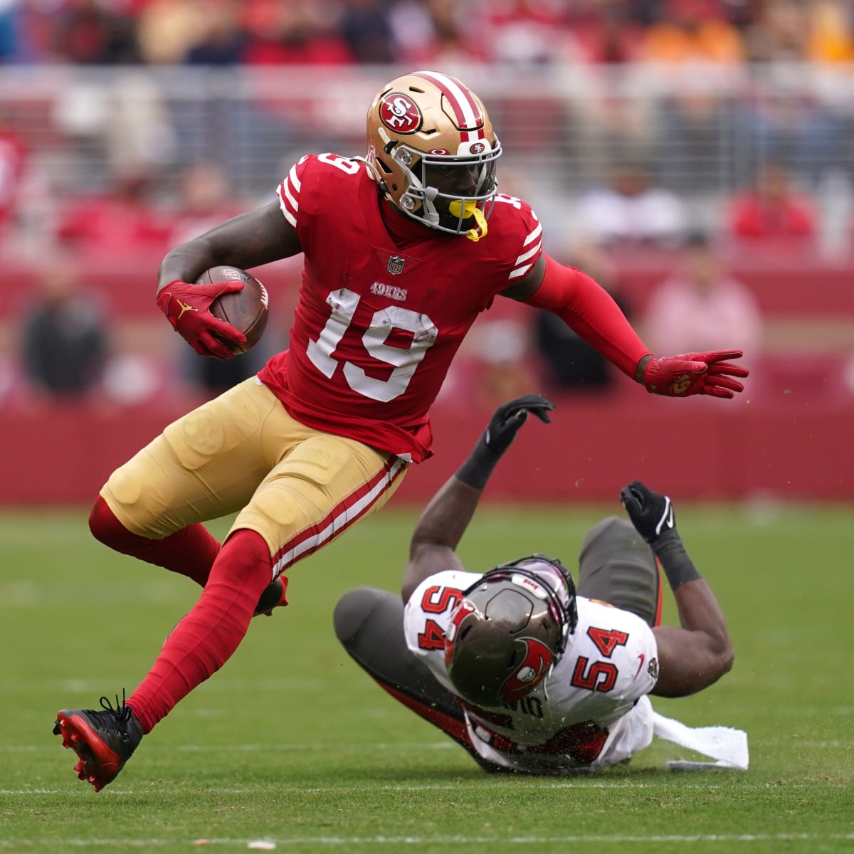 49ers' Deebo Samuel on the mend, final-week return to action possible