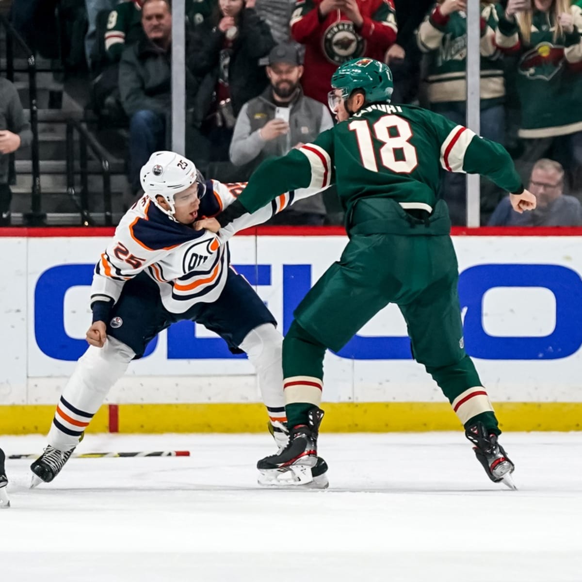 Jordan Greenway scores, assists and fights in Wild win over Oilers