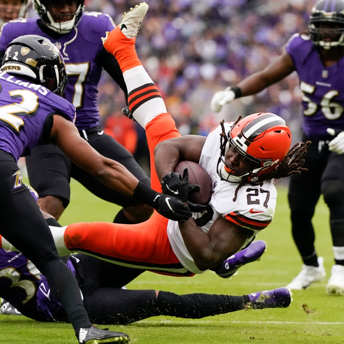 Browns' Week 15 game vs. Ravens scheduled for Saturday, Dec. 17