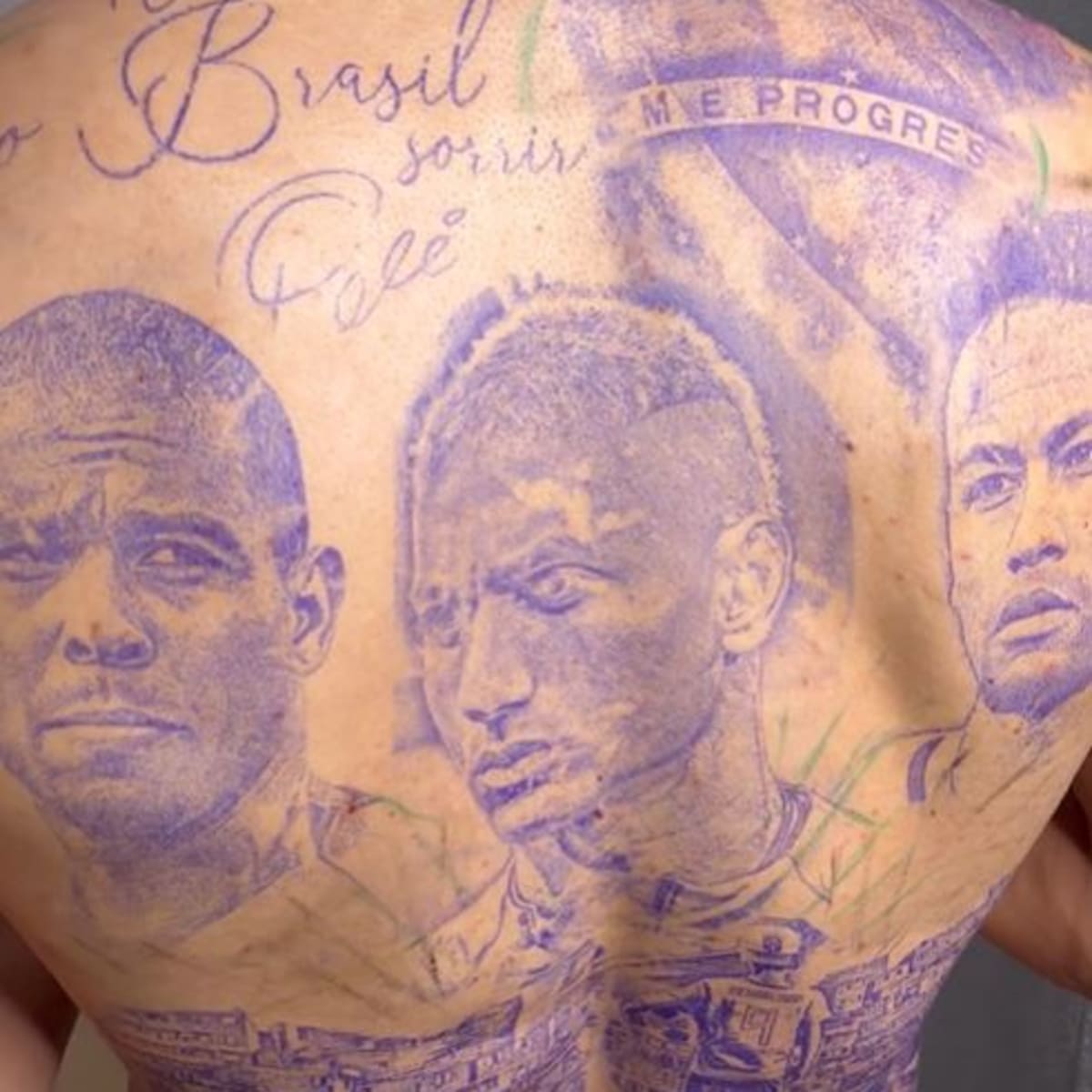 World Record Most Tattooed Signatures On Back  YouTube