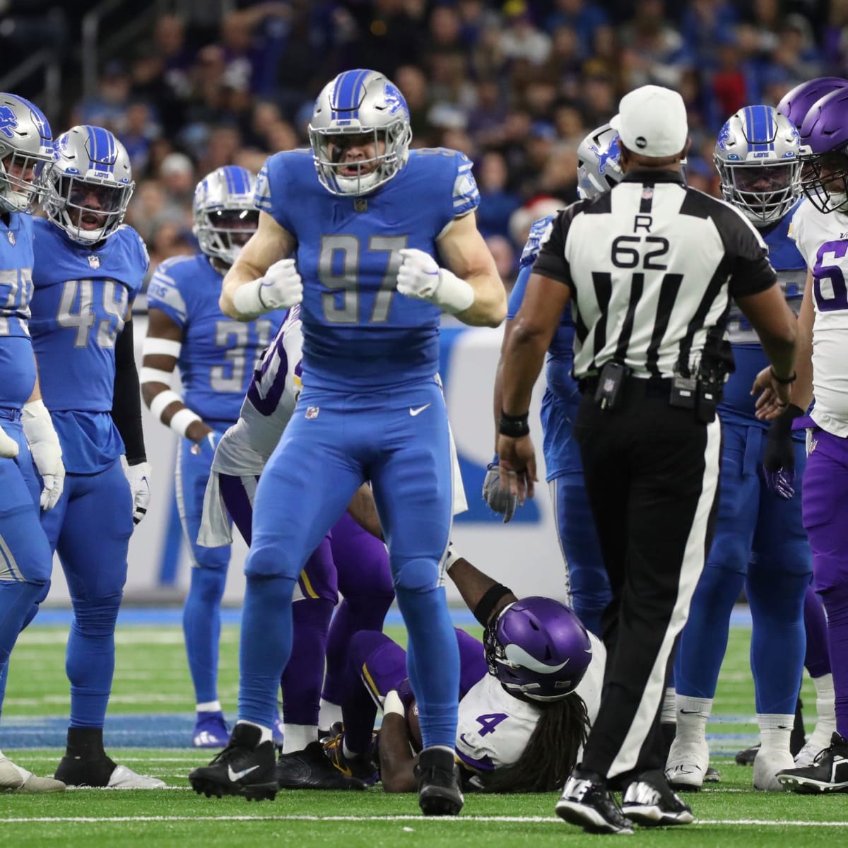 Dalvin Cook's first NFL pass doesn't go well in Vikings' loss to Lions –  Twin Cities