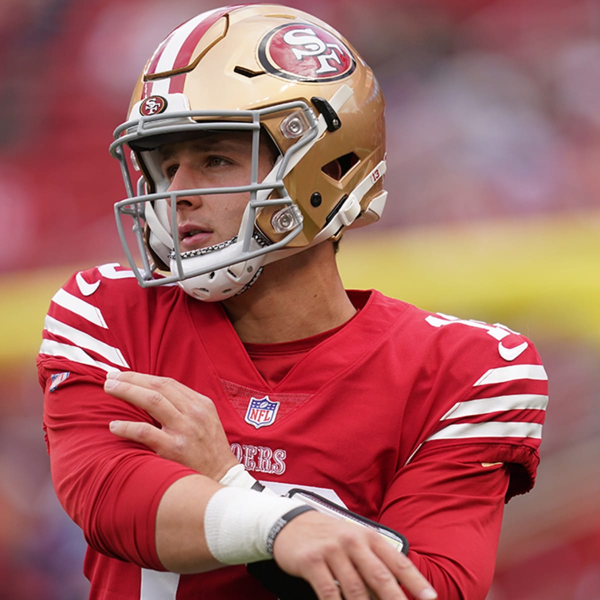 49ers QB Brock Purdy (oblique/rib) questionable for 'TNF' vs. Seahawks