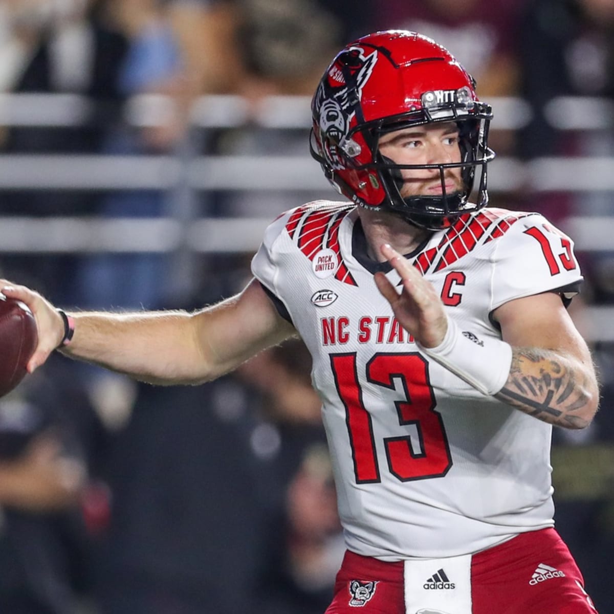 Devin Leary joins NC State football record book with 6 TDs