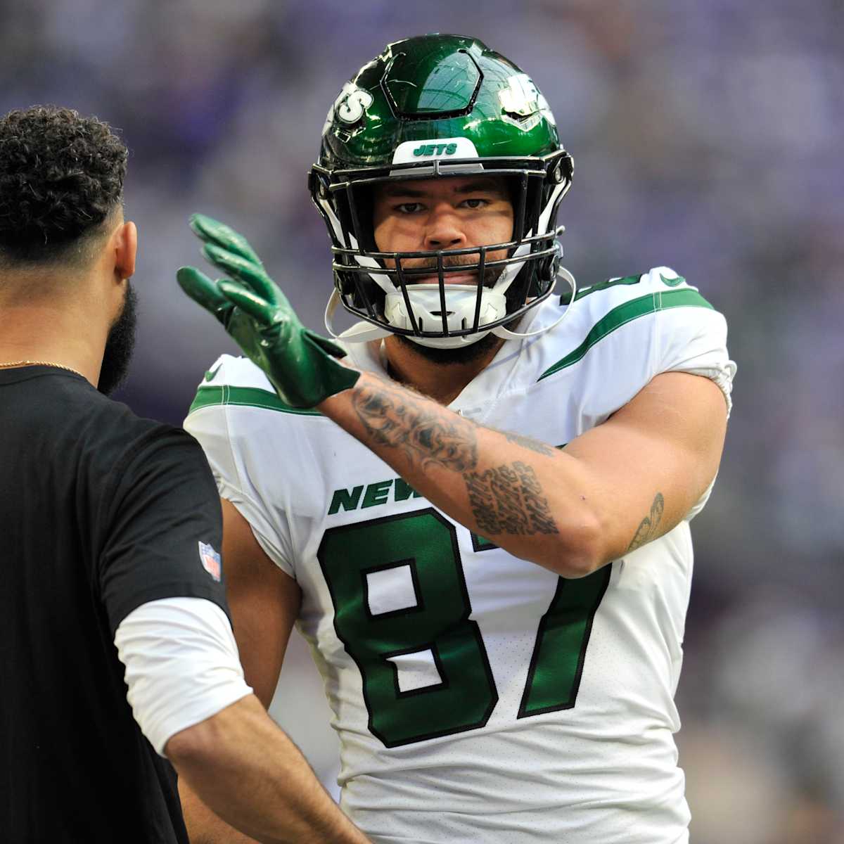 C.J. Uzomah out, Jeremy Ruckert in for Jets' in Week 2 Browns