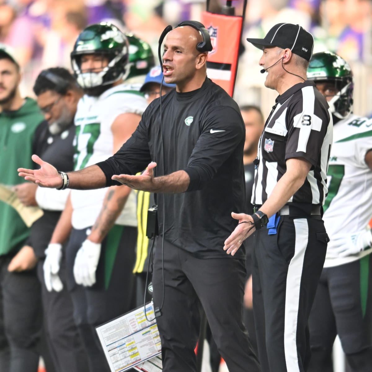 Jets' Robert Saleh is on the hot seat with a pair of NFC East coaches,  according to NFL insider 