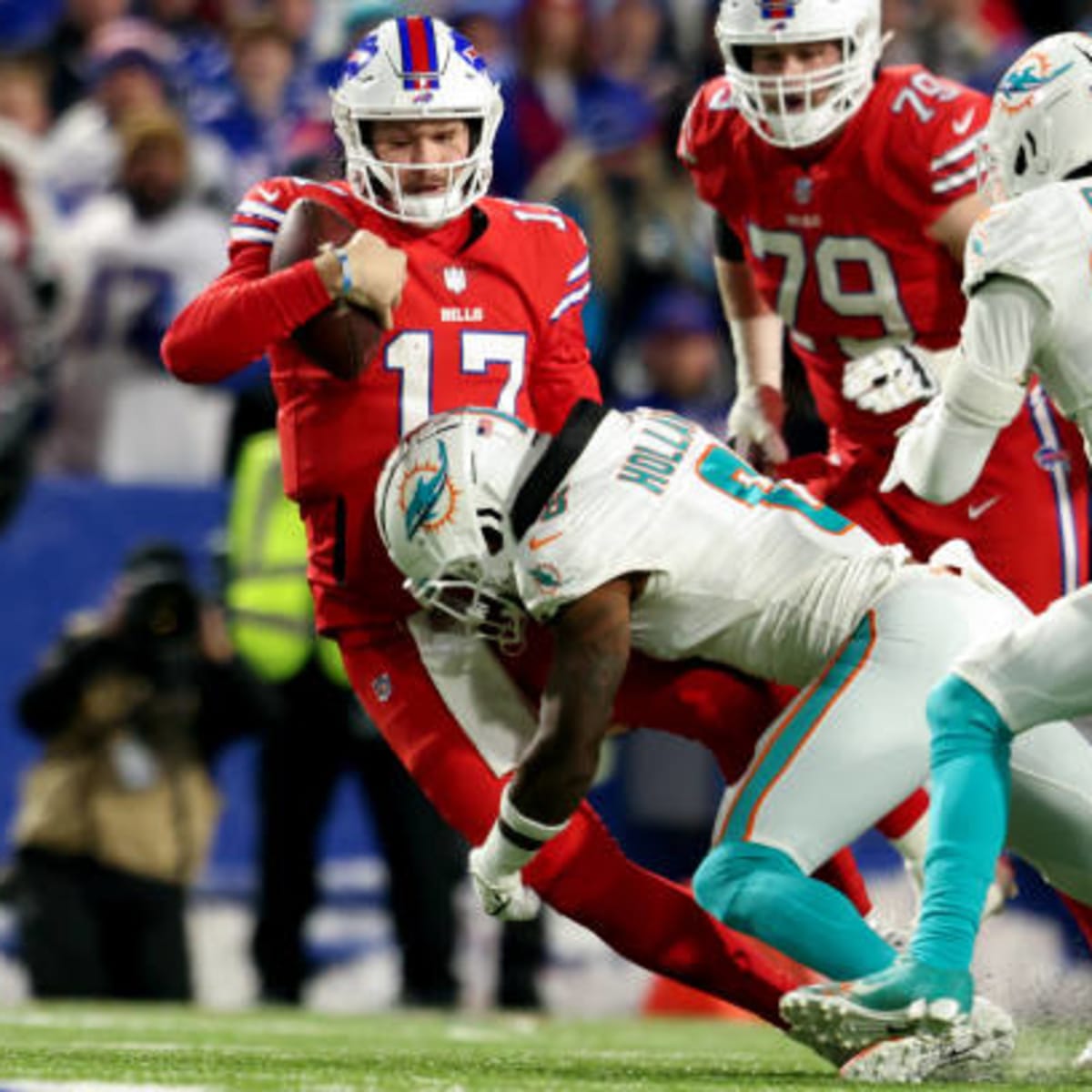 Bills thrilling win over Dolphins clinches playoffs in snow globe game