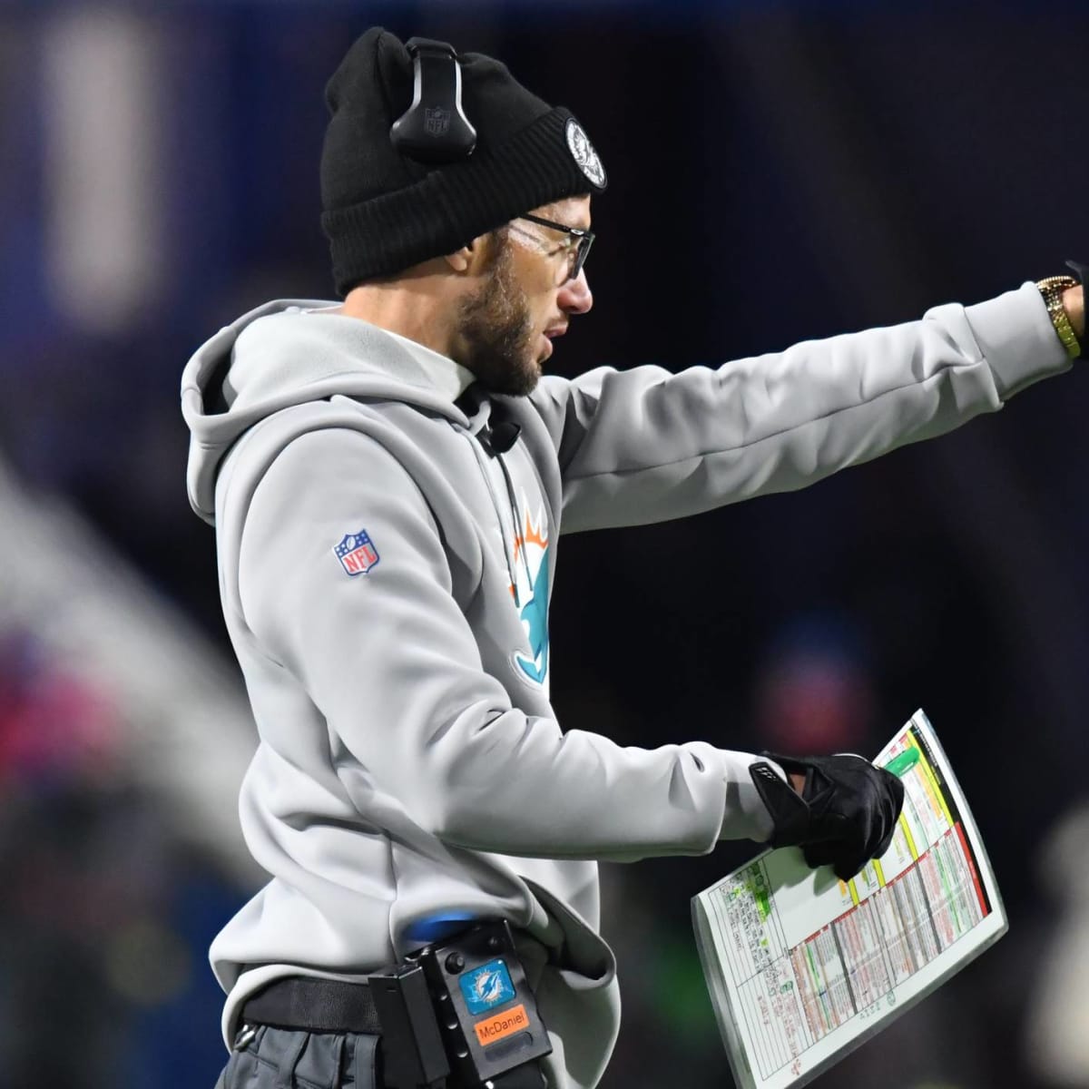 Dolphins HC Slammed for Snowball Complaint at Bills Game