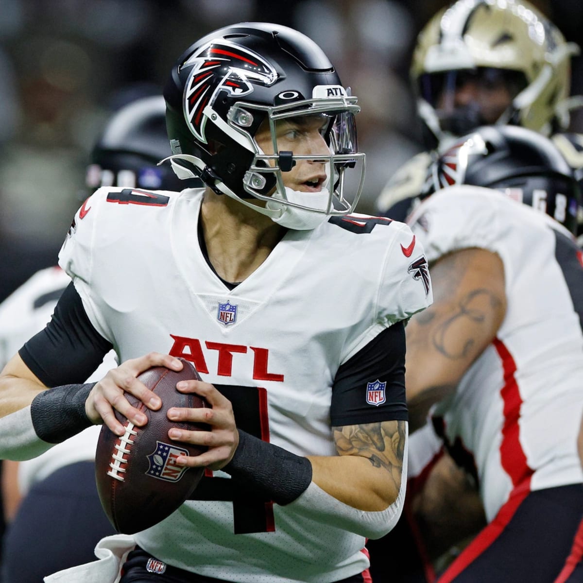 Falcons QB Ridder gives himself a poor grade on NFL debut