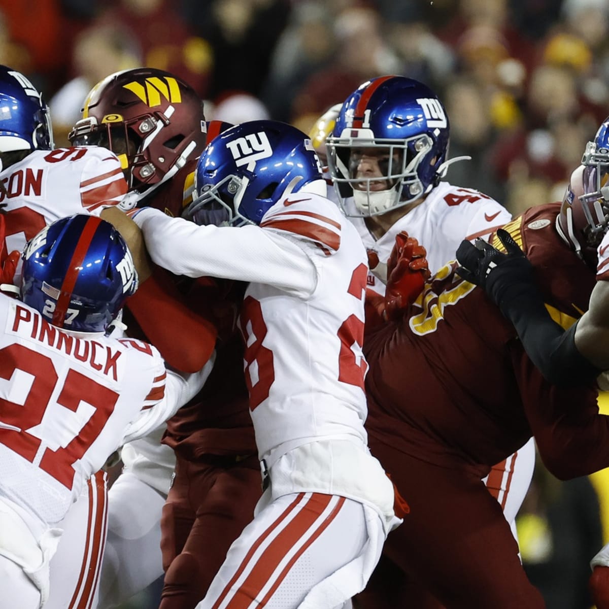 Winless Washington falls to the New York Giants, 24-3