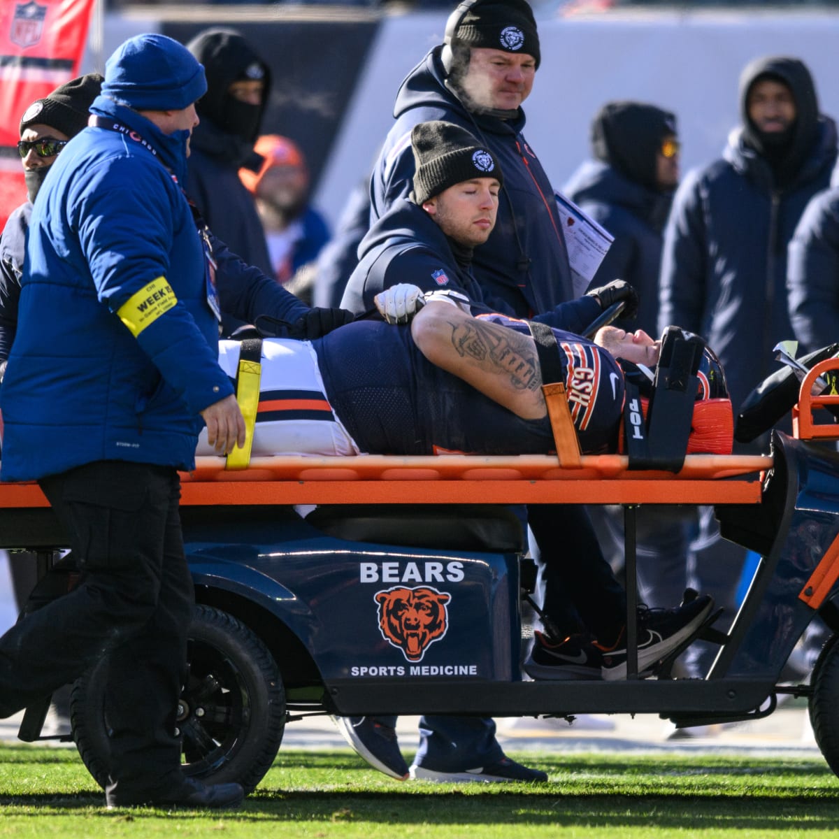 Guard Teven Jenkins' injury throws Bears for a loop — again