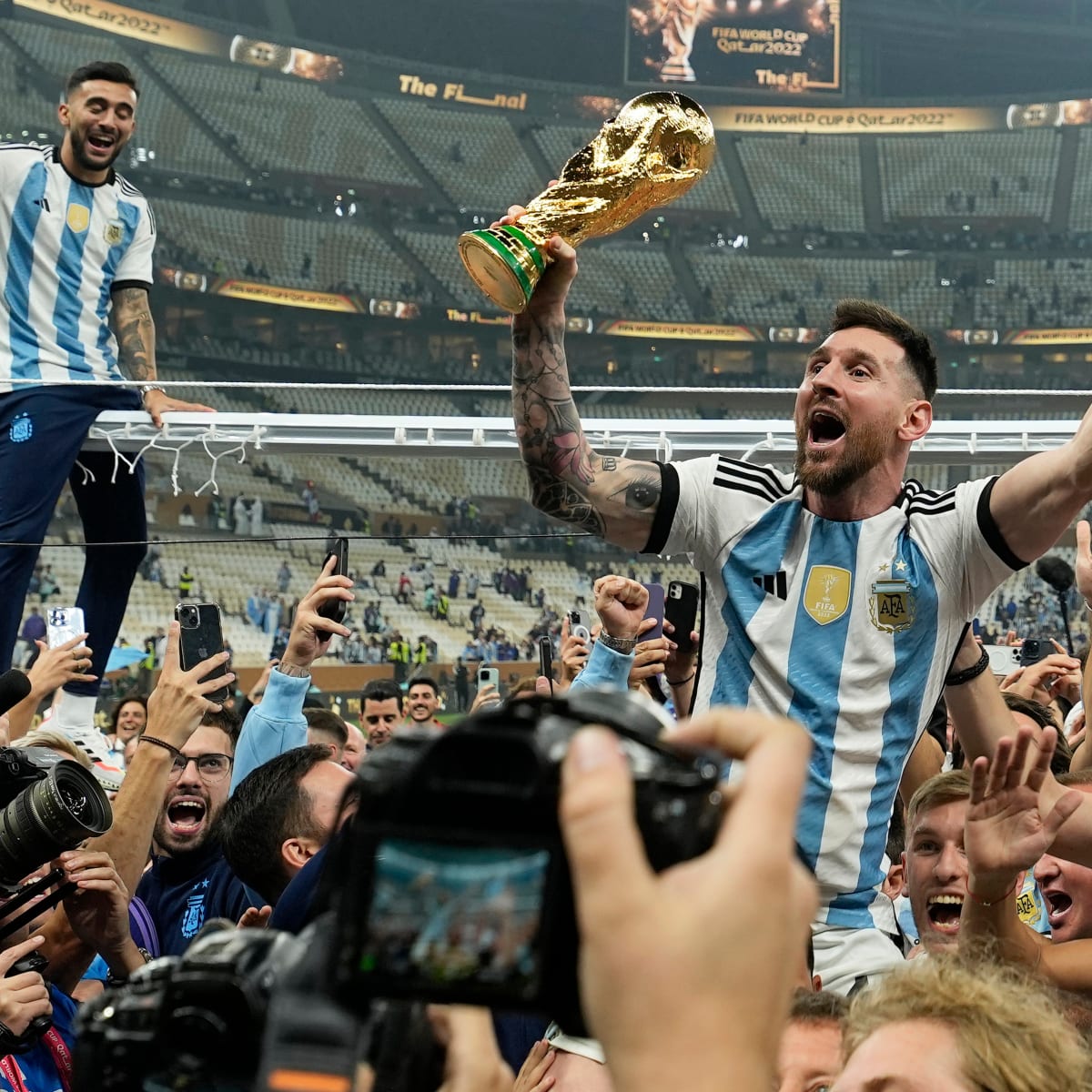 lionel messi final world cup: 'Famous Five': Adidas releases incredible  advert to celebrate Lionel Messi's final World Cup - The Economic Times