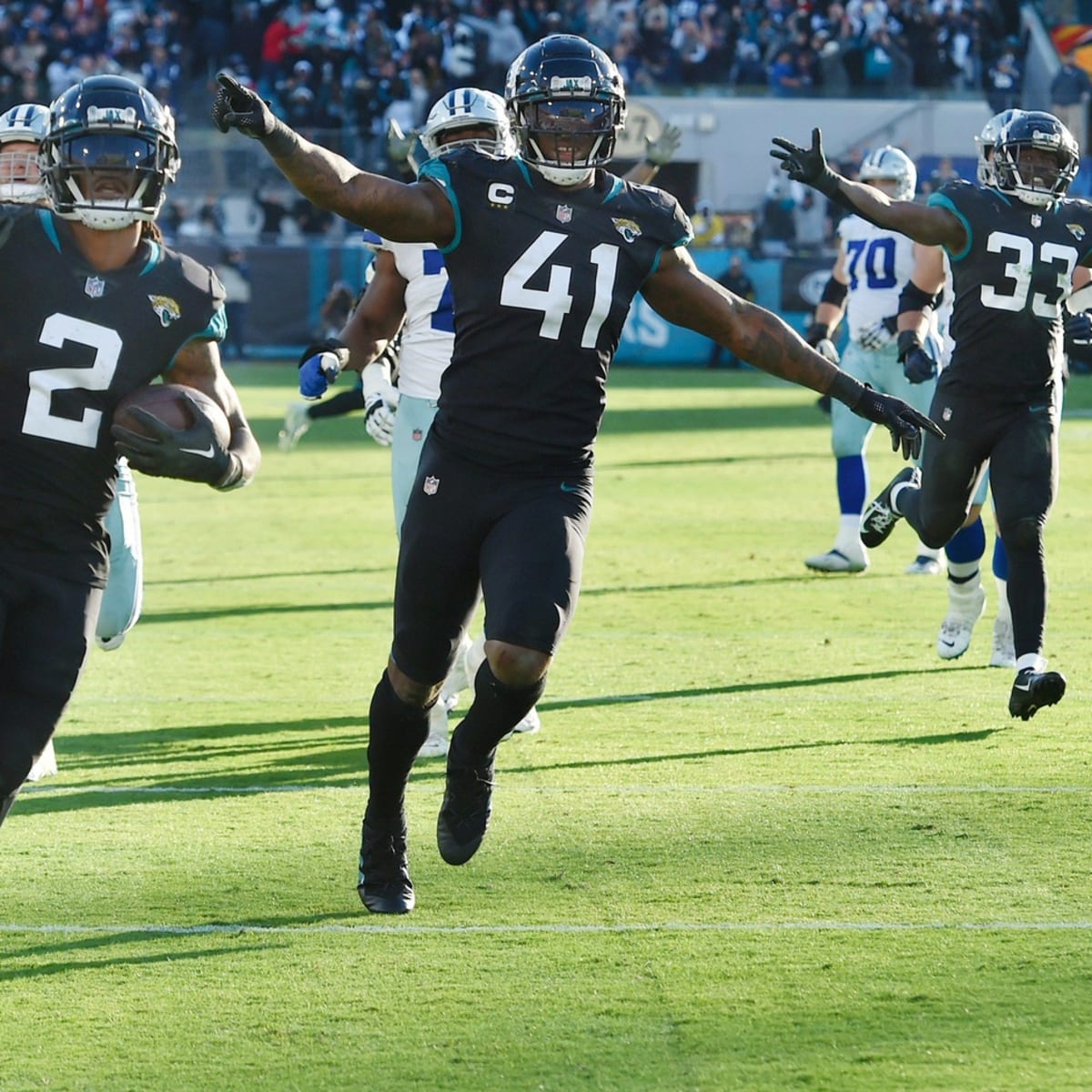 Jacksonville Jaguars safety Rayshawn Jenkins during the game between