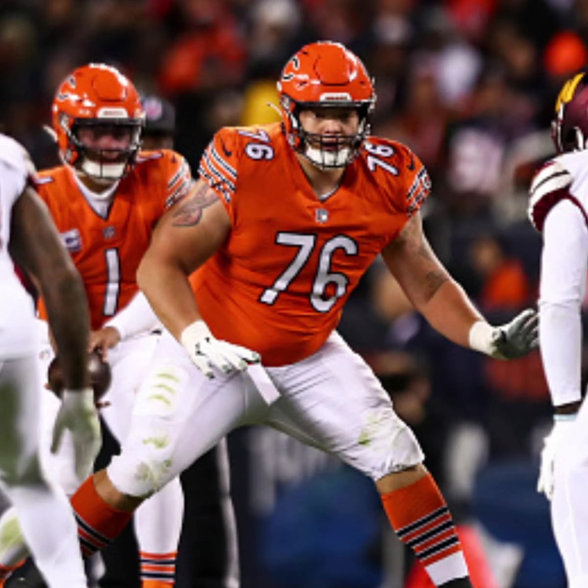 NFL: Chicago Bears Acquire Guard After Teven Jenkins Injury