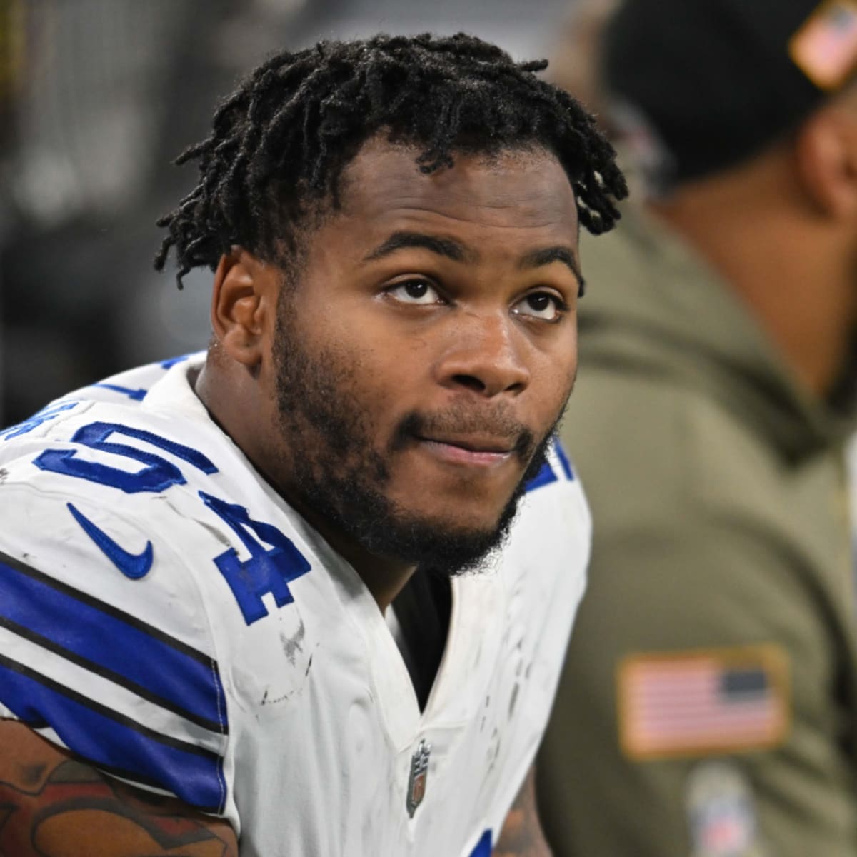 Dallas Cowboys defensive end Sam Williams (54) in action against the  Minnesota Vikings during the second half of an NFL football game Sunday,  Nov. 20, 2022 in Minneapolis. (AP Photo/Stacy Bengs Stock