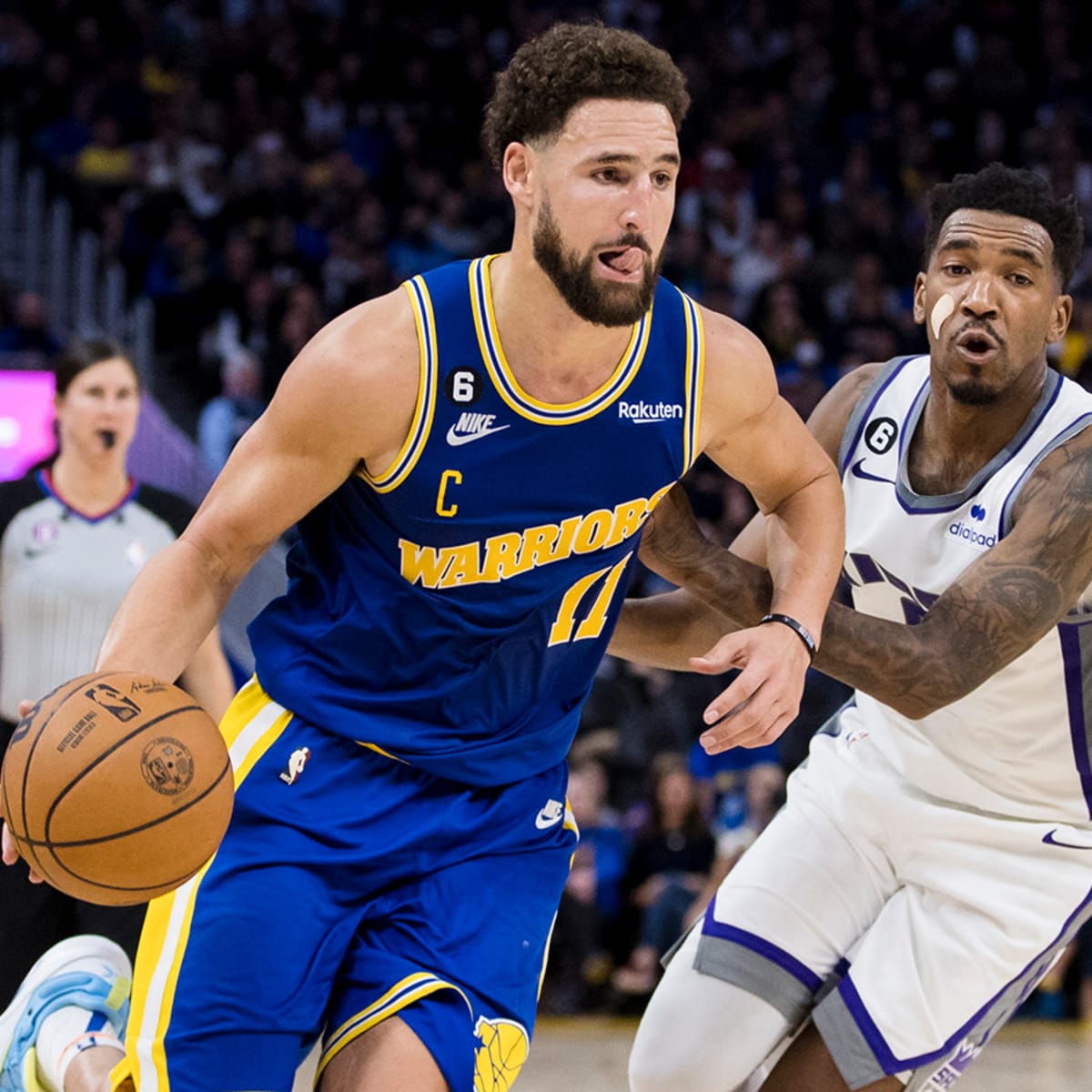Warriors' Klay Thompson has all the motivation he needs hanging in