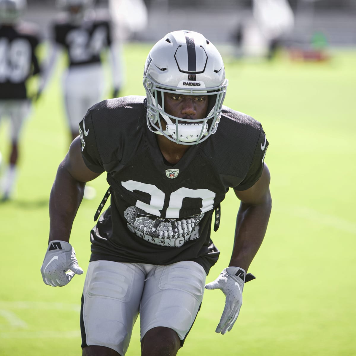 Raiders training camp: Safety Duron Harmon impressing - Silver And Black  Pride