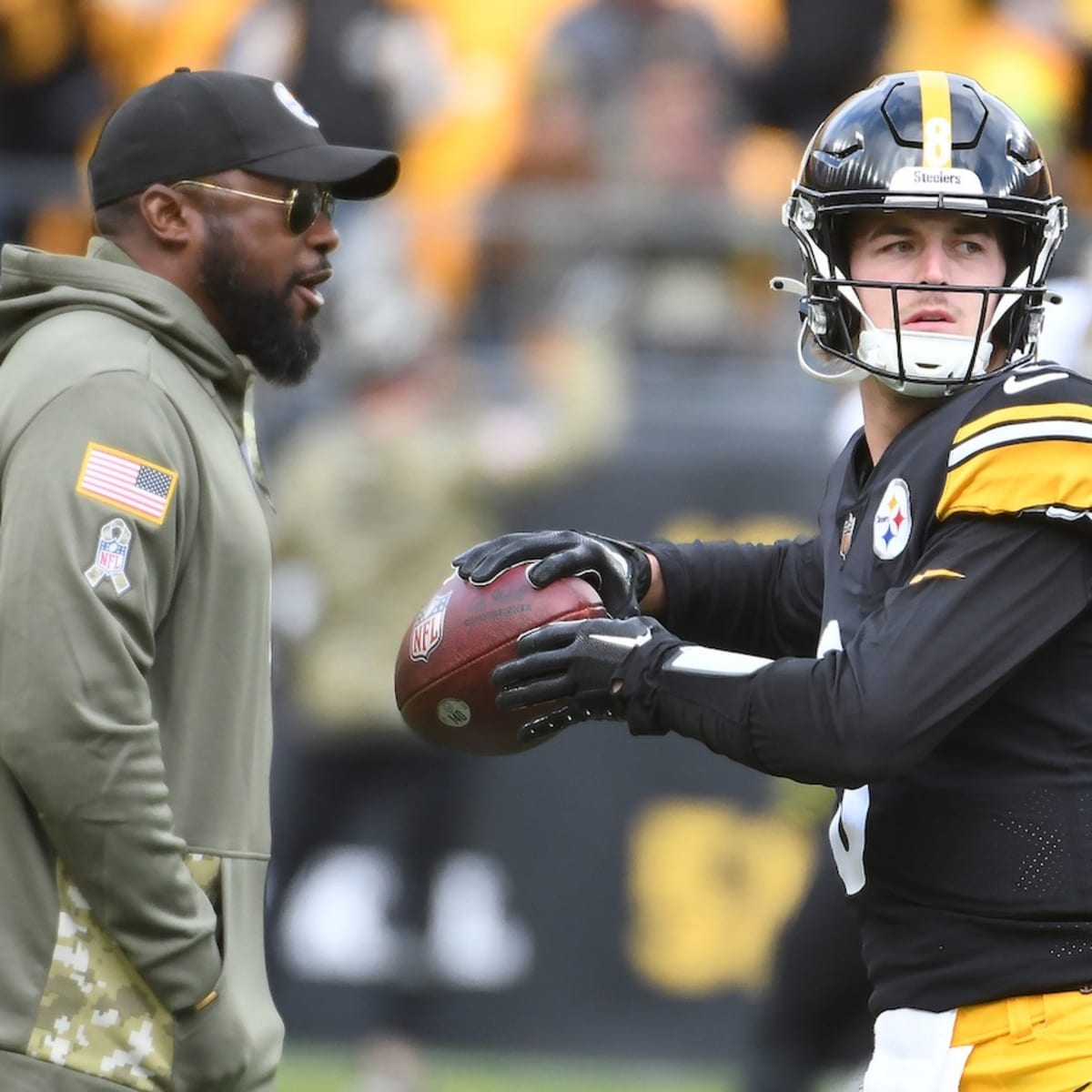 Steelers HC Mike Tomlin: Rookie QB Kenny Pickett 'getting better