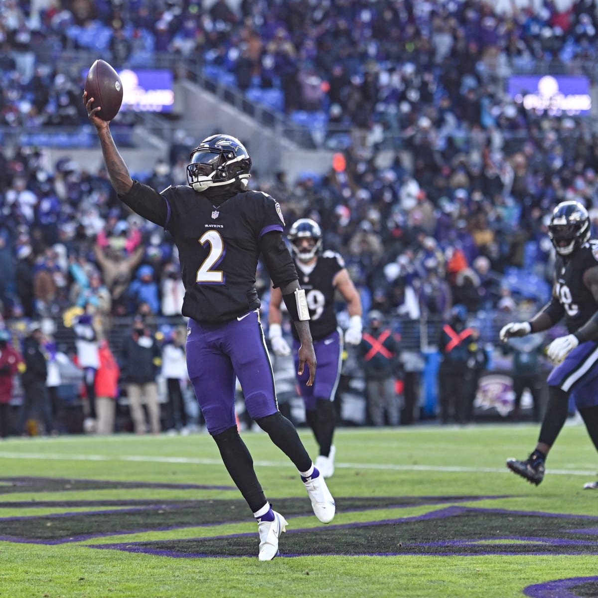 Tyler Huntley, Ravens beat Falcons, secure playoff spot