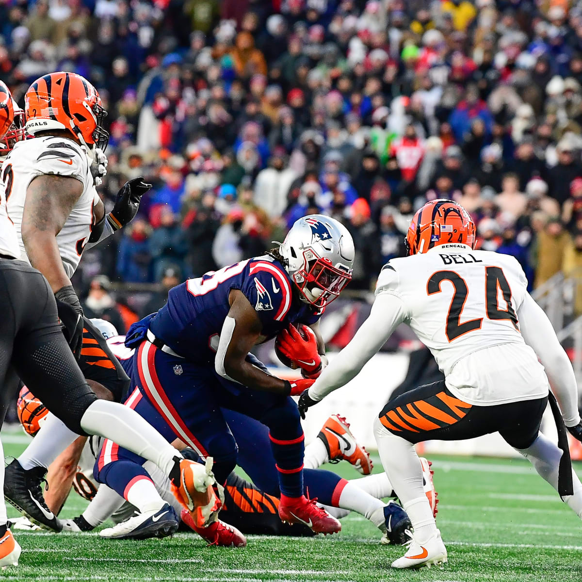 Photos: Bengals Beat the Patriots, 22-18