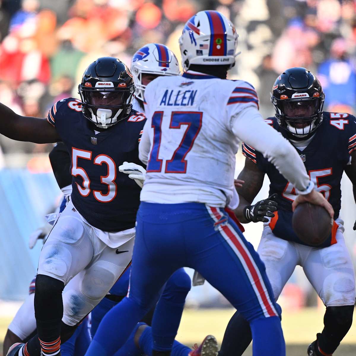 Bears Coach Matt Eberflus Deflects Onslaught of Chase Claypool