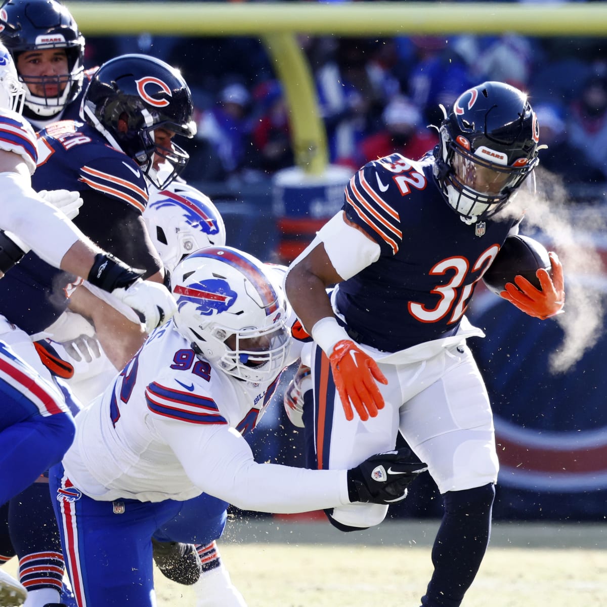 Bears observations: Bills stop Justin Fields at frigid Soldier Field – NBC  Sports Chicago