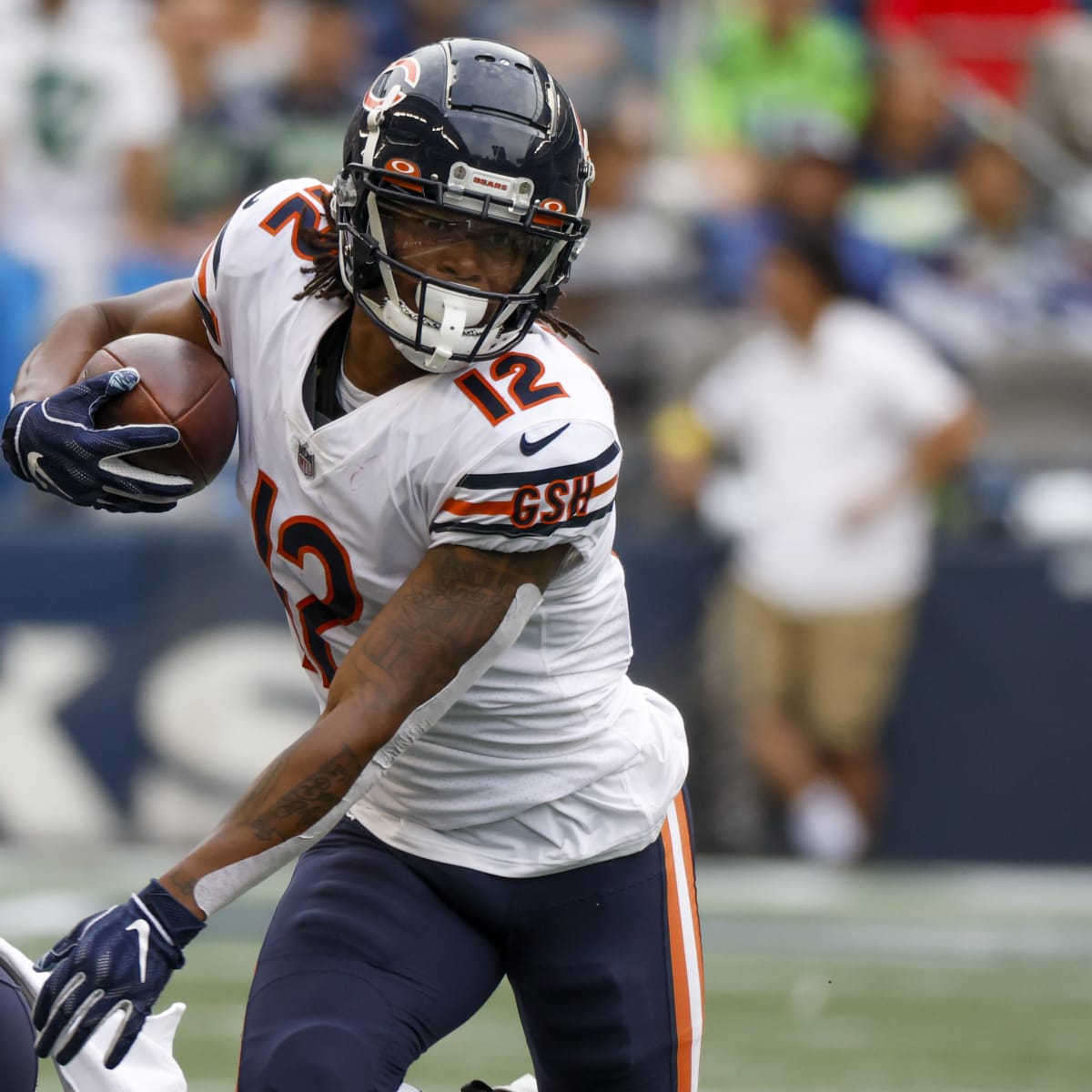 Bears' Velus Jones Jr admits ball security issues is priority fix