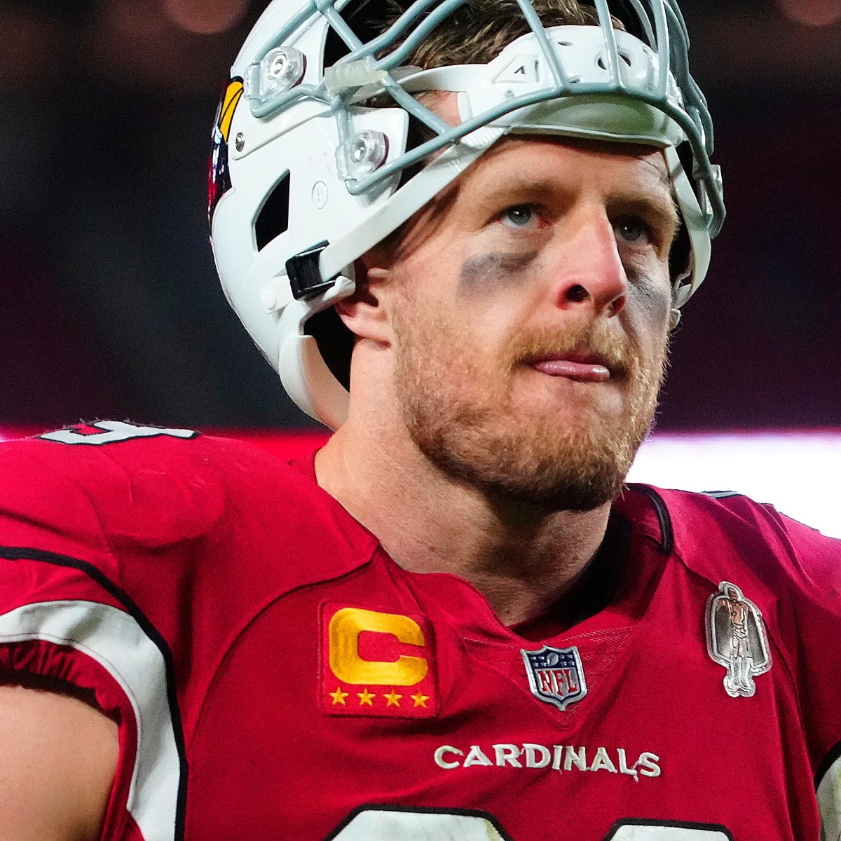 Defensive end JJ Watt looks good in his new Cardinals gear