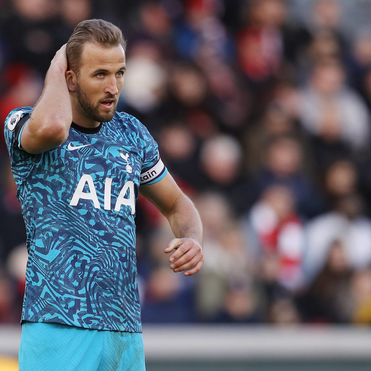 Evra taunts Harry Kane over missed penalty against France live on   Prime during Tottenham's draw with Brentford