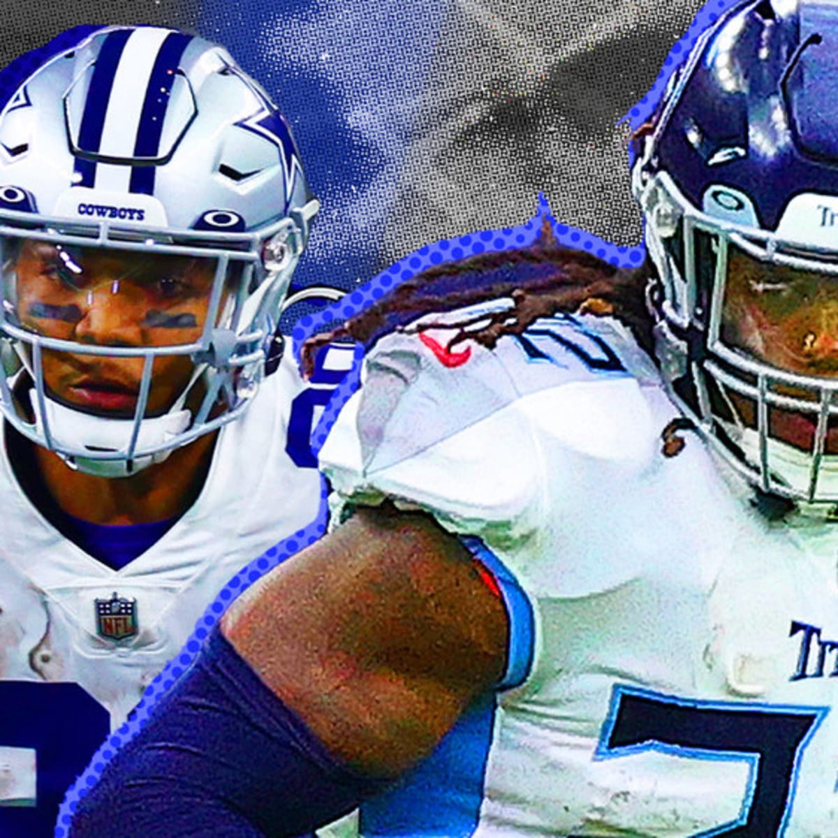 Cowboys-Titans inactives: RBs Tony Pollard, Derrick Henry out Thursday night