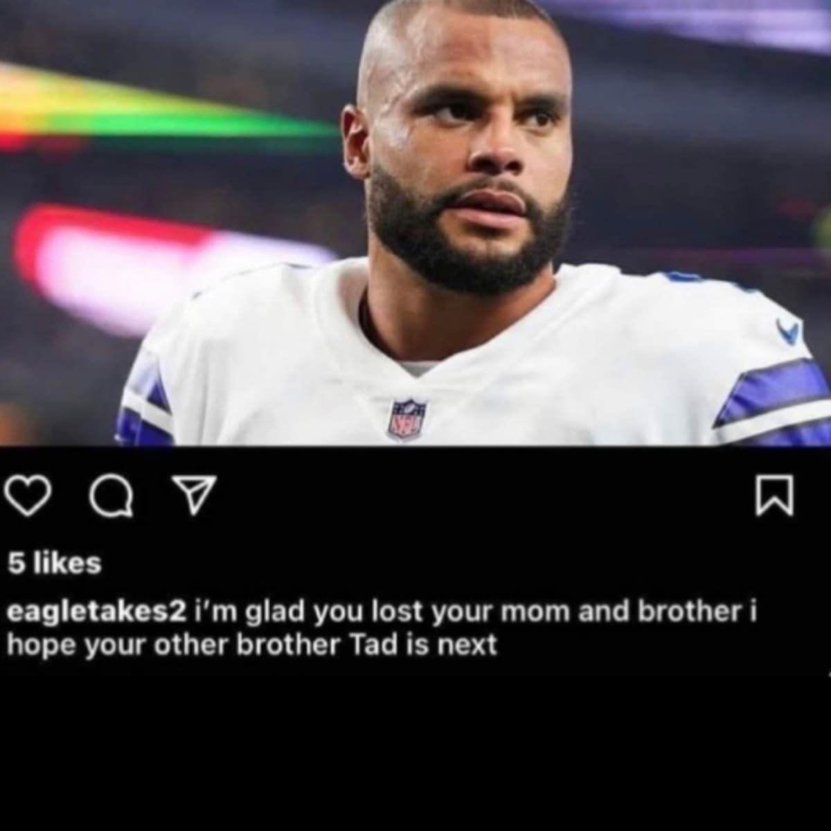 Ex-Eagles linebacker dunked on Dak Prescott, Cowboys fans after  game-sealing INT