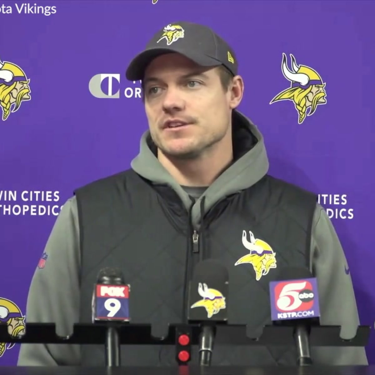 Vikings HC Kevin O'Connell: 'I would not overevaluate' first depth chart