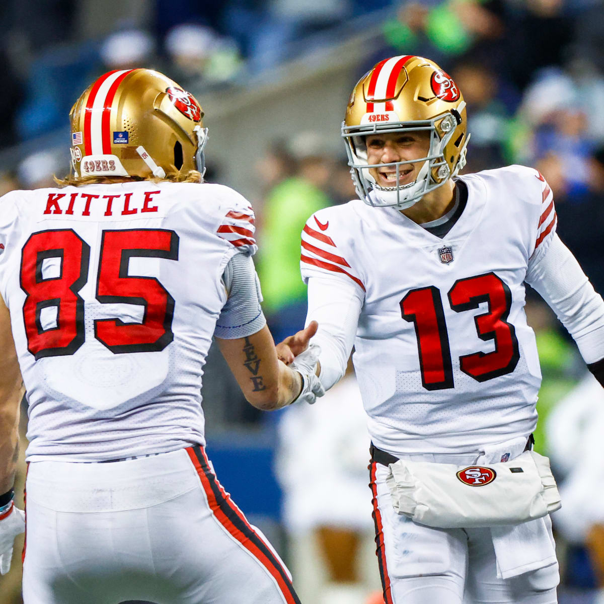 George Kittle fantasy football stats: 49ers TE held catchless in