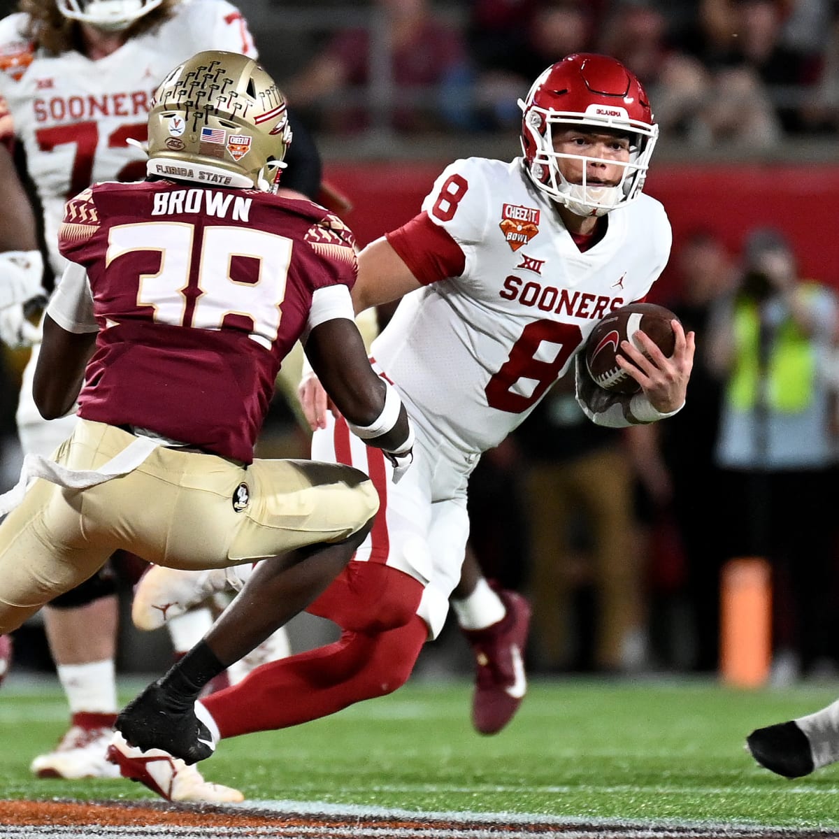 Raiders NFL Draft: Cheez-It Bowl, Florida State vs Oklahoma viewer