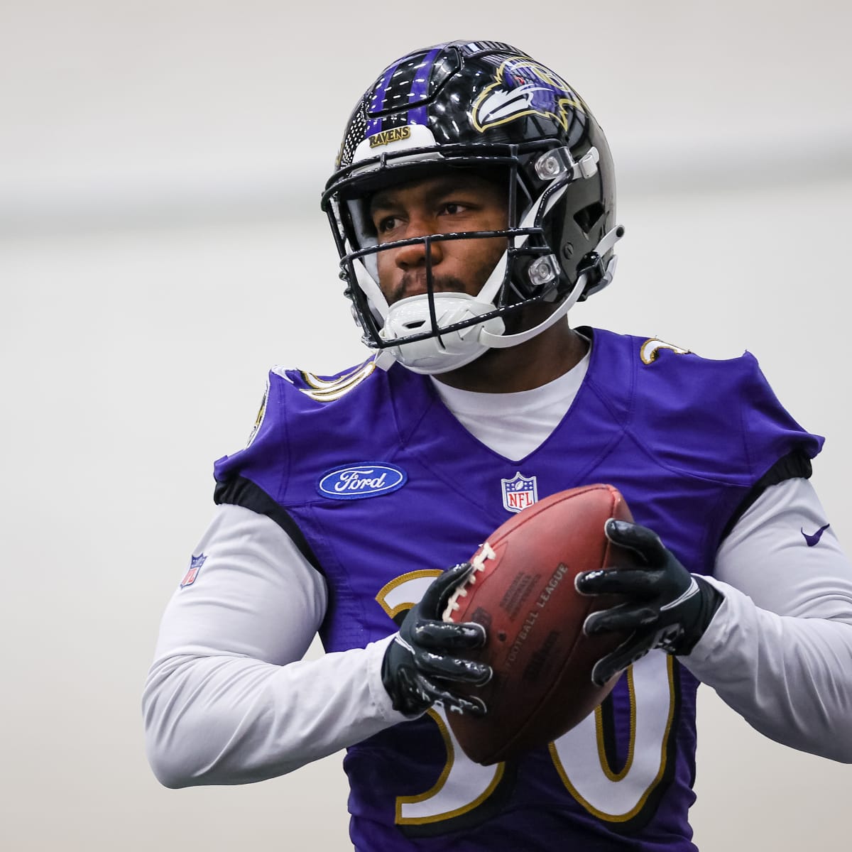 Ravens set initial practice squad after yesterday's roster cuts; rookie RB  Badie returns